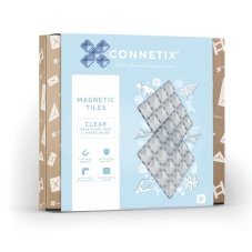 Connetix Tiles | 2 kusy | Clear Pack | základné dosky