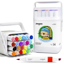 Jar Melo Obojstranné fixky s dvoma hrotmi v boxe 24 ks