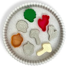 Inniko formičky na kinetický piesok -  Plody jesene