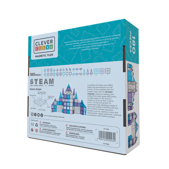 Cleverclixx | mega sada ICE CRYSTAL | 180 ks