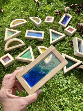 Sensory blocks TickiT – smyslové kostky