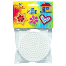 HAMA | Zažehľovacie korálky | MIDI - podložky koliesko, štvorec, šesťuholník