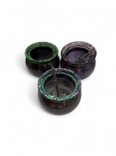 Halloweensky kotlík zo živice s lyžičkou