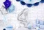 PARTYDECO balón narozeninové číslo 4 - Barva: stříbrná