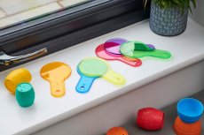 TickiT | Priesvitné farebné doštičky 6 ks