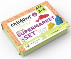ChildGen Natural Playdough - Supermarket set