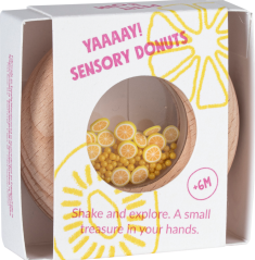 Petit Boum, Sensory Rattle, Citron