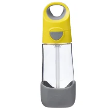b.box | LAHEV NA PITÍ S BRČKEM 450 ML | ŽLUTÁ/ŠEDÁ
