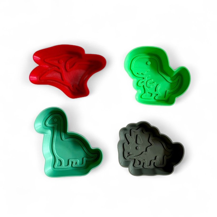 Inniko bábovičky do kinetického písku - dinosauři