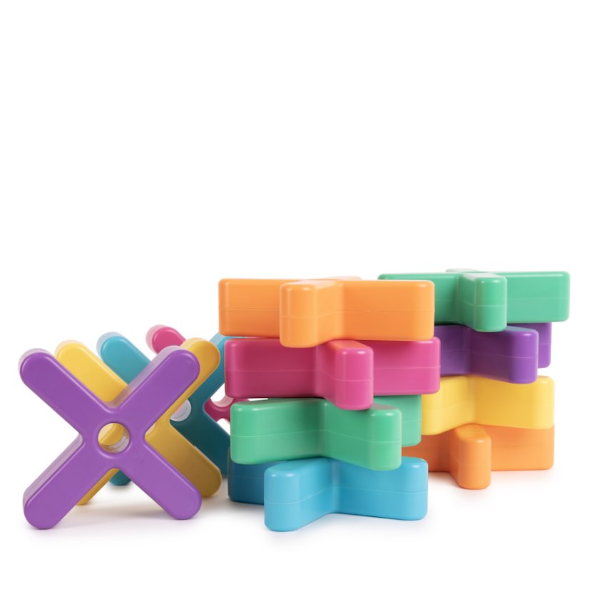 Malé zářící křížky - 12 ks