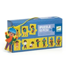 DJECO | Puzzle Oblékám se do zimy
