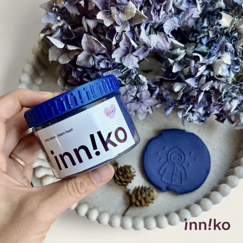 Inniko | Modelína 180 g | Podzimní modrá