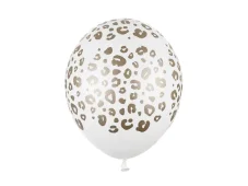 PARTYDECO | Nafukovacie balóniky | Škvrny 30cm, mix 50ks