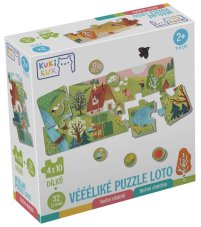 KUKI KUK | Véééliké puzzle loto | Roční období
