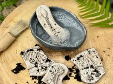 Yellow Door - kostry Ankylosaurus & Tyrannosaurus rex