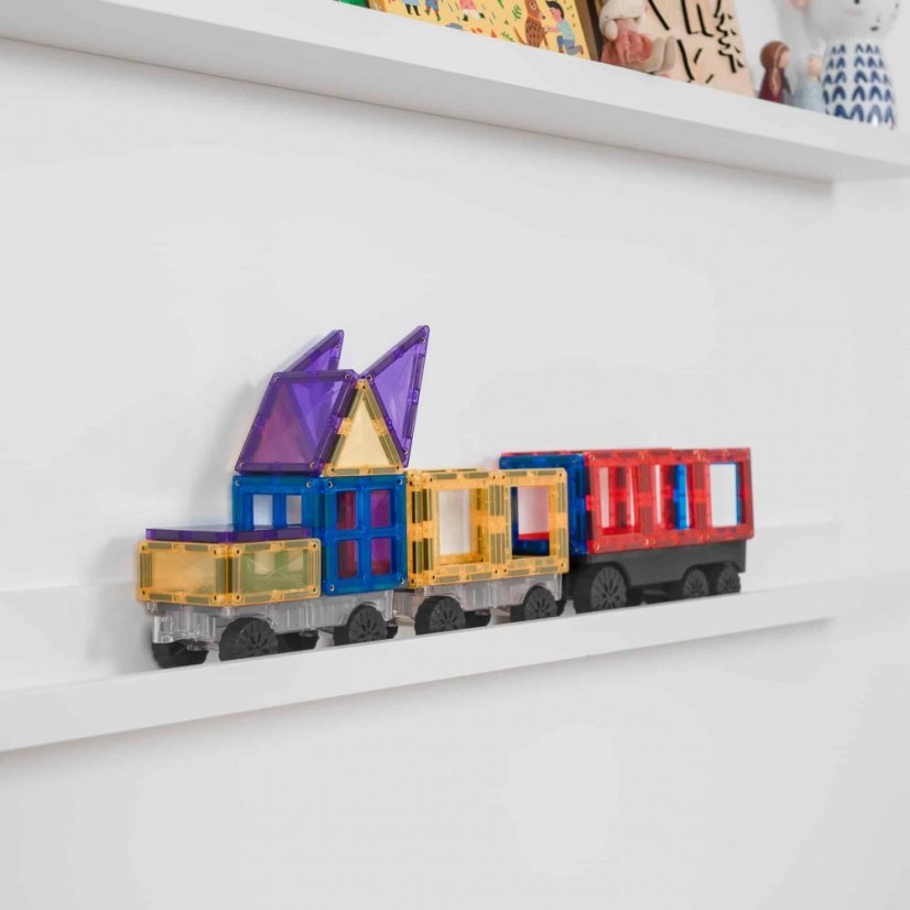 Connetix Tiles | 50 kusů | Transport Pack Rainbow