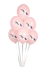 PARTYDECO | Nafukovacie balóniky | Poníky 30cm, mix 6ks