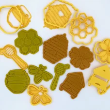 Včelí set - vykrajovátka - sada 7 ks