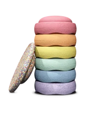 Stapelstein Rainbow set pastel
