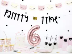 PARTYDECO | Párty kelímky | Kočky, mix 6ks