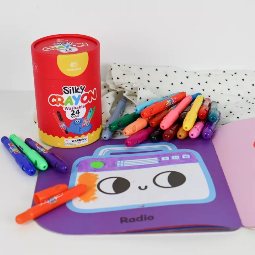 Tookyland JEMNÉ VOSKOVKY UMÝVATELNÉ 24 KS