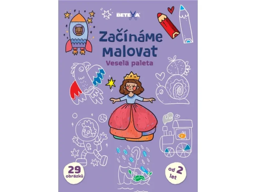 BETEXA Začínáme malovat – Veselá paleta