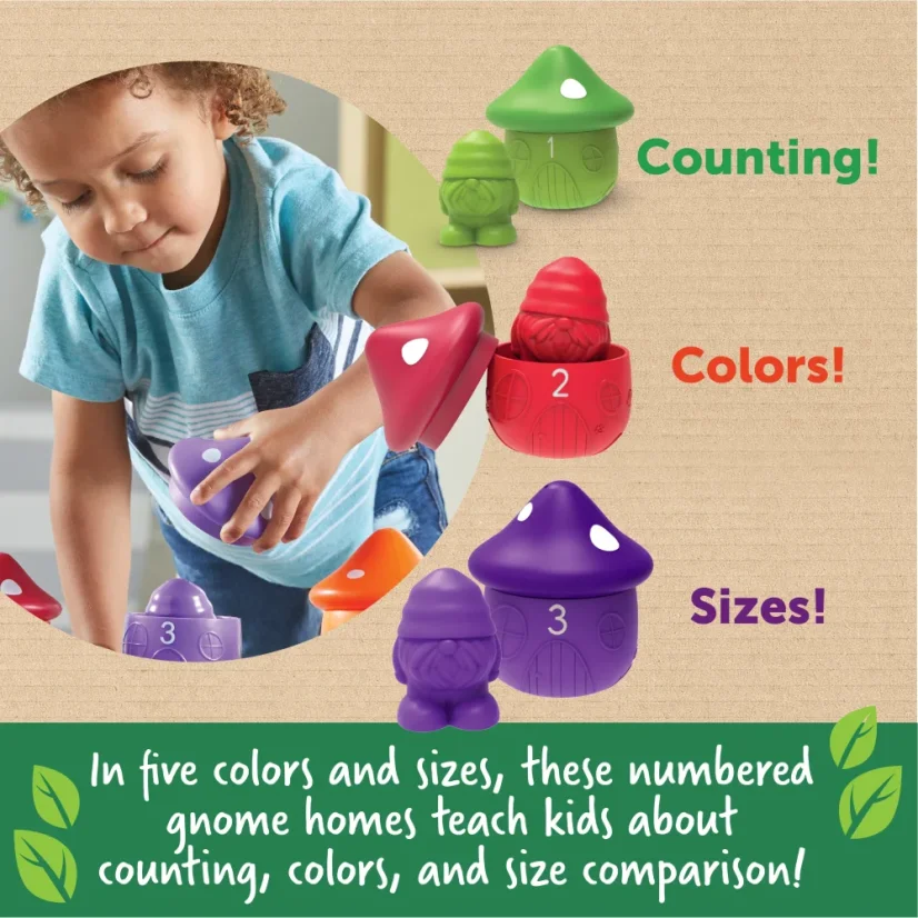 Learning Resources | Domky trpaslíků | Peekaboo