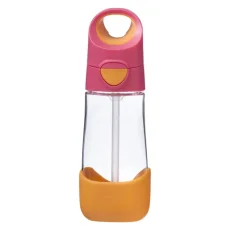b.box | LAHEV NA PITÍ S BRČKEM 450 ML | RŮŽOVÁ/ORANŽOVÁ