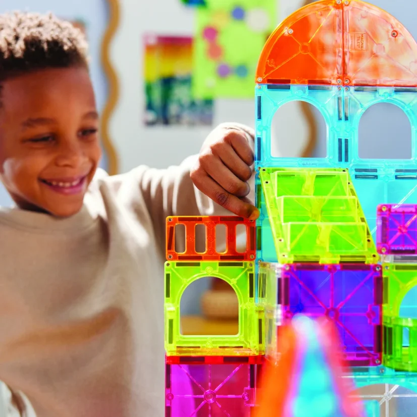 Magna Tiles | Magnetická stavebnice | City Center 110 dílů
