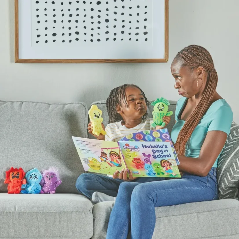 Learning Resources Sada plyšových figurek s knihou