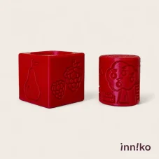 Inniko | Obtiskovací kostka s válečkem 2v1 | Ovocný sad