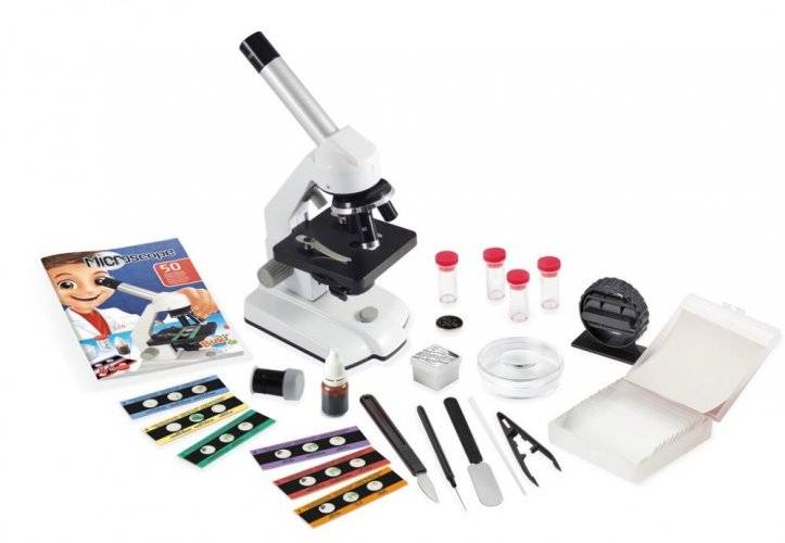 BUKI Mikroskop s 50 experimentmi