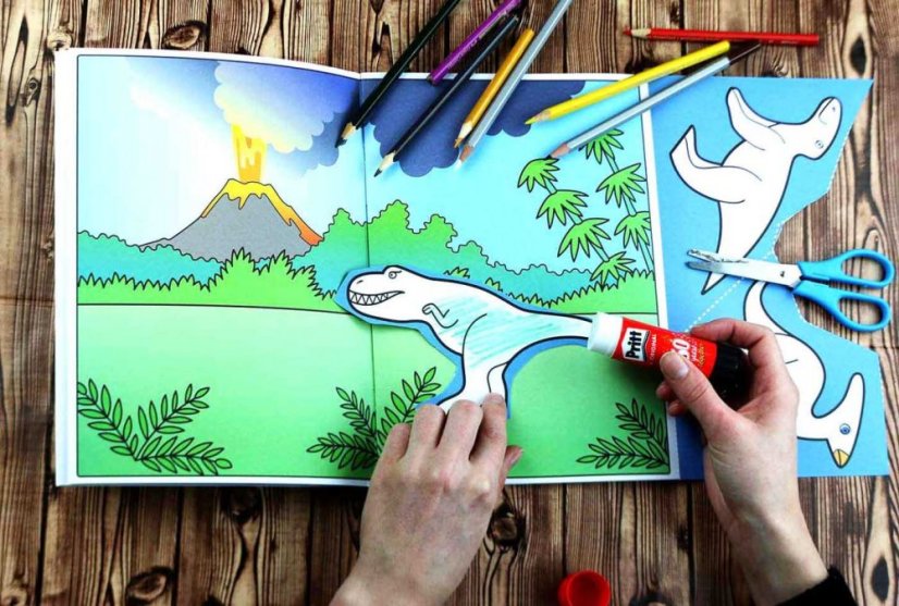 BETEXA Začínáme vystřihovat Dinosauři