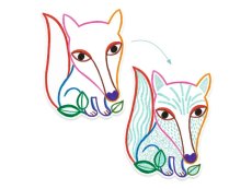 DJECO Kouzelné vybarvování - Lesní kamarádi