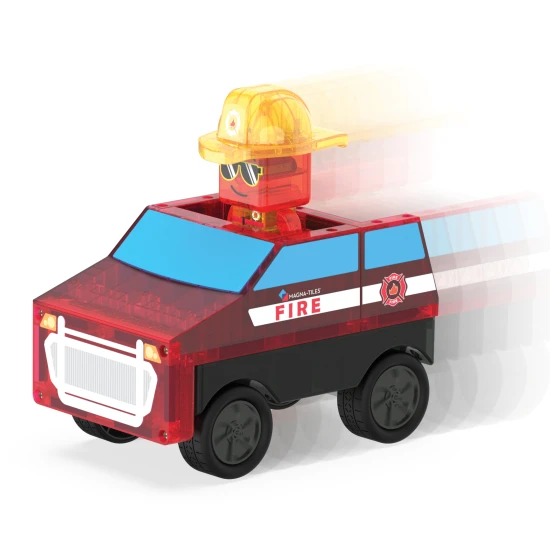 Magna Tiles - Magnetická stavebnice Fire Rescue 27 dílů