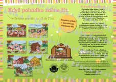 Hračkolka | Karty do divadélka Kamishibai | O třech prasátkách
