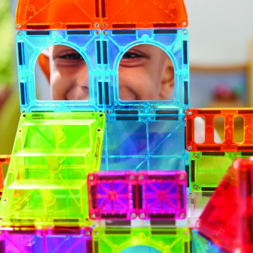 Magna Tiles | Magnetická stavebnice | City Center 110 dílů