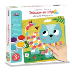 Malování prstovými barvami Domácí zvířátka 3+