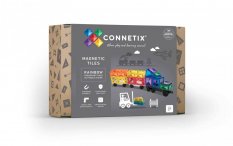 Connetix Tiles - 50 kusov - Transport Pack Rainbow