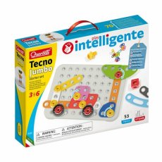 Quercetti | Tecno Jumbo | Starter Set | stavebnica so skrutkami
