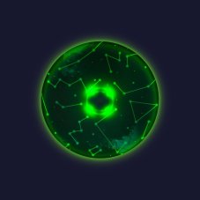 Lietajúci tanier s LED svetlom Waboba Wingman UFO - constellations