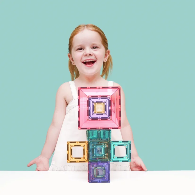 Connetix Tiles | Bright Portal Pastel | sada 48 ks