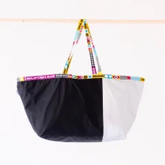 NOMAD shopper čierno-strieborná