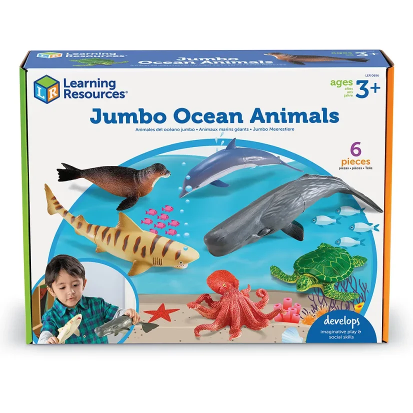 Learning Resources | Jumbo Ocean Animals