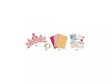 DJECO DIY Třpytivé korunky pro princezny