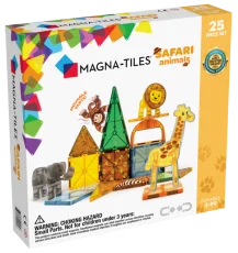 Magna Tiles - Zvířátka Safari - 25 ks