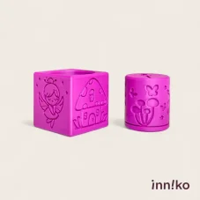 Inniko | Obtiskovací kostka s válečkem 2v1 | Víly