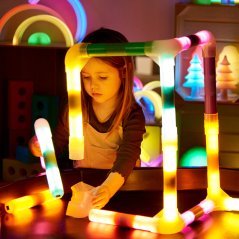 Svítící tyče sada 12 ks a spojek