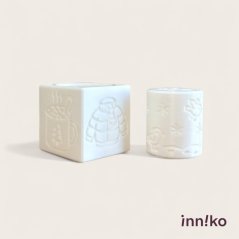 Inniko | Obtiskovací kostka s válečkem 2v1 | Zima