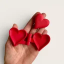 WooBeWee™ | Pomůcka k modelíně | Tvořítko na srdíčko